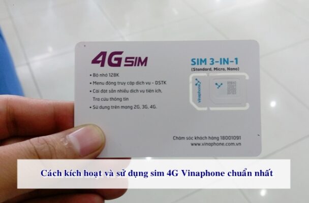 Kết nối mạng với sim 4G Vinaphone rất nhanh chóng 