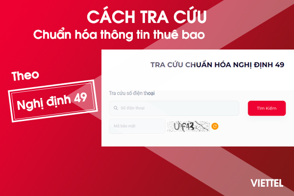 chuẩn hoá số thuê bao viettel